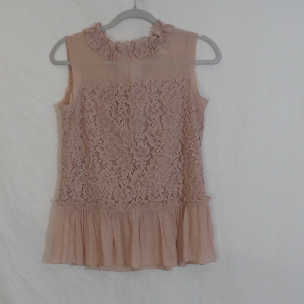A Diva Lace Summer Blouse || XS